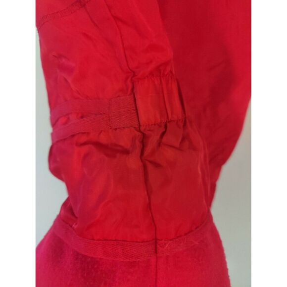 Vintage winter red Vest Climate Zone outdoors pockets size M - Picture 4 of 8